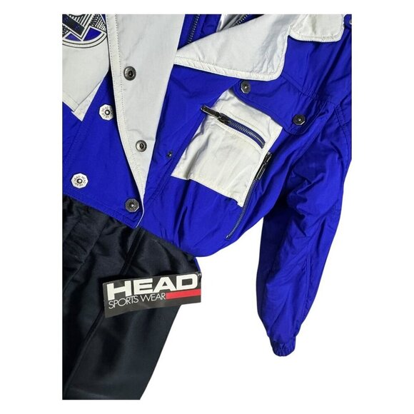 NWT - VINTAGE 90s HEAD Winter Retro Ski Snowboard Snow Suit Set Womens Size 8 - Picture 6 of 8